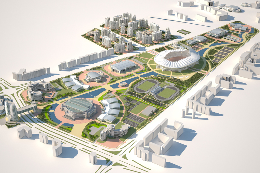 Ashgabat-Olympics-Complex